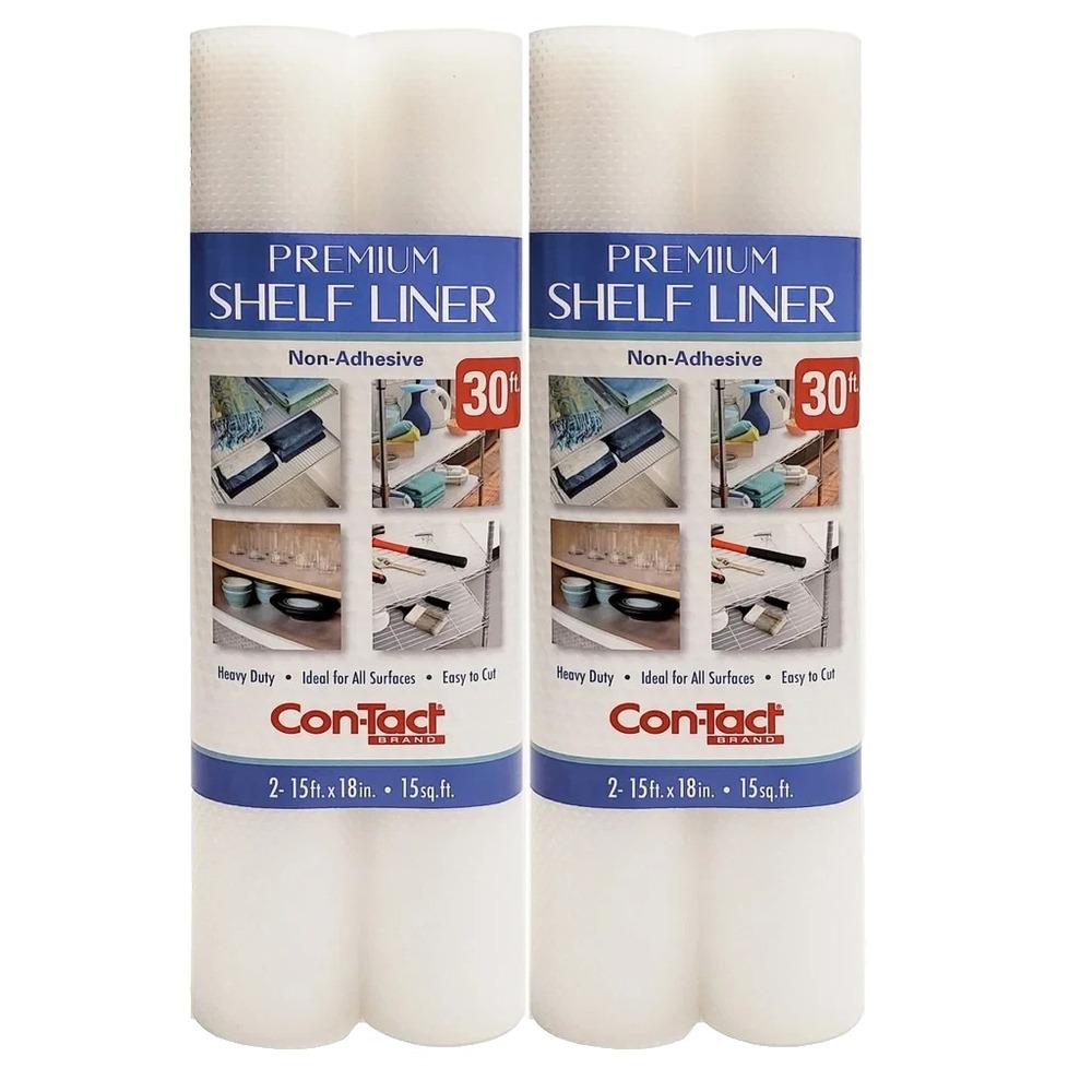 Con-Tact‎ Brand Premium Shelf and Drawer Liner, Ideal for All Surfaces - 4 Pack